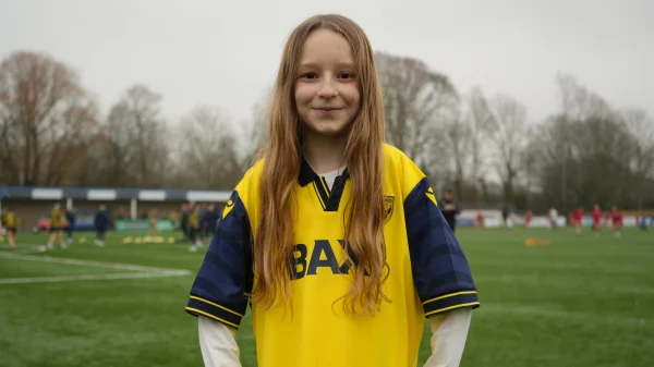 Joana, a young Premier League Primary Stars participant.